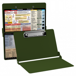 WhiteCoat Clipboard® - Army Green Primary Care Edition